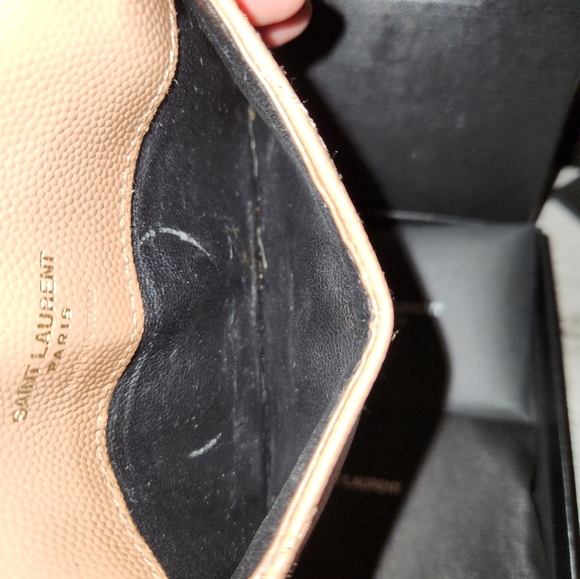 CASSANDRE MATELASSÉ FRAGMENTS FLAP CARD CASE IN LAMBSKIN - Picture 10 of 12